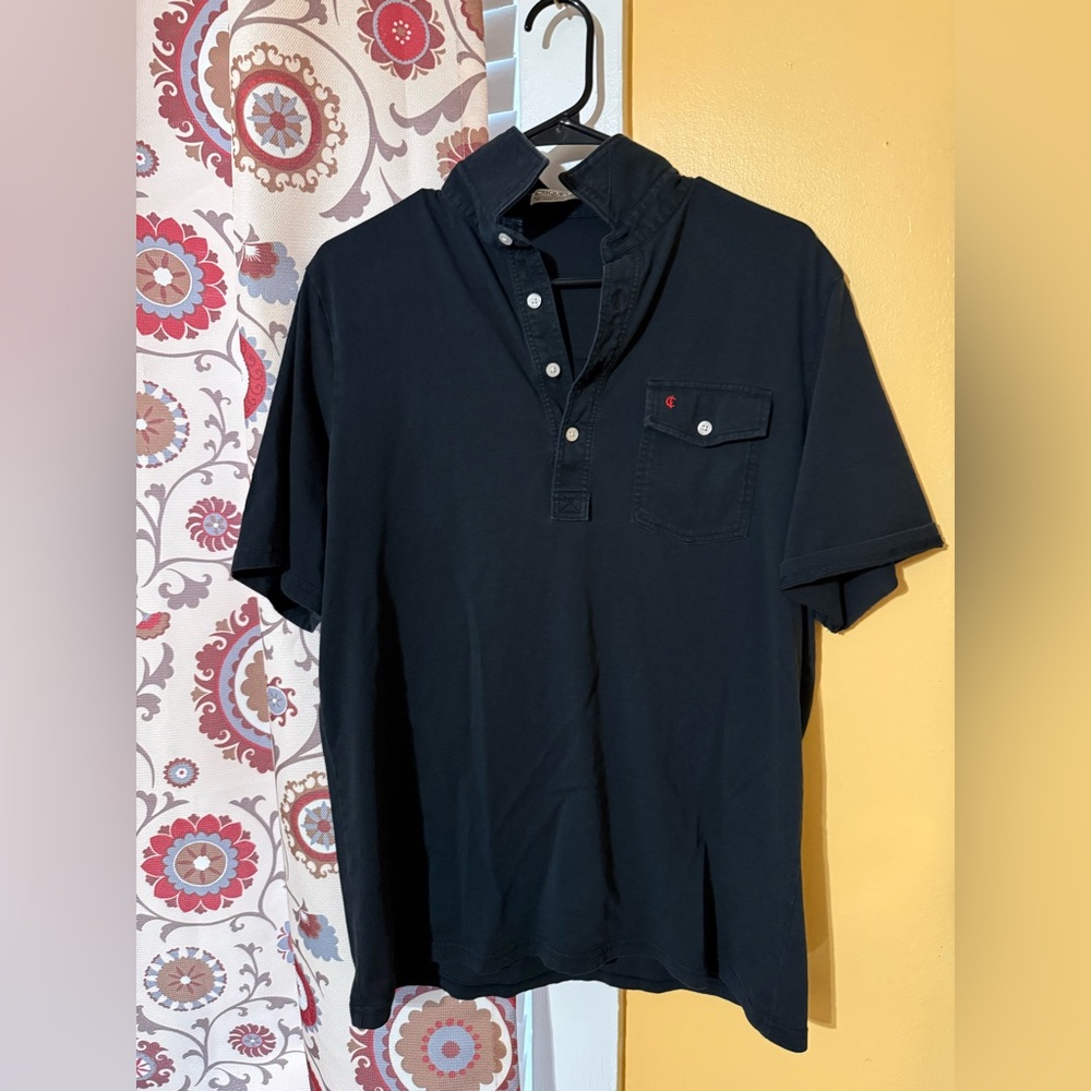 Criquet Black Casual Button Down Shirt